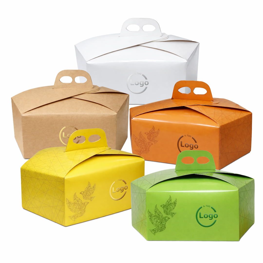 Scatole mod. SWEET per colomba 24x36x11 cm - Personalizzate a caldo