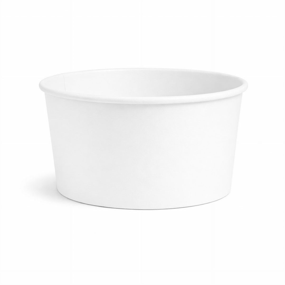 Ciotole bianche 1100 ml in cartoncino - ø 165 mm - Neutre