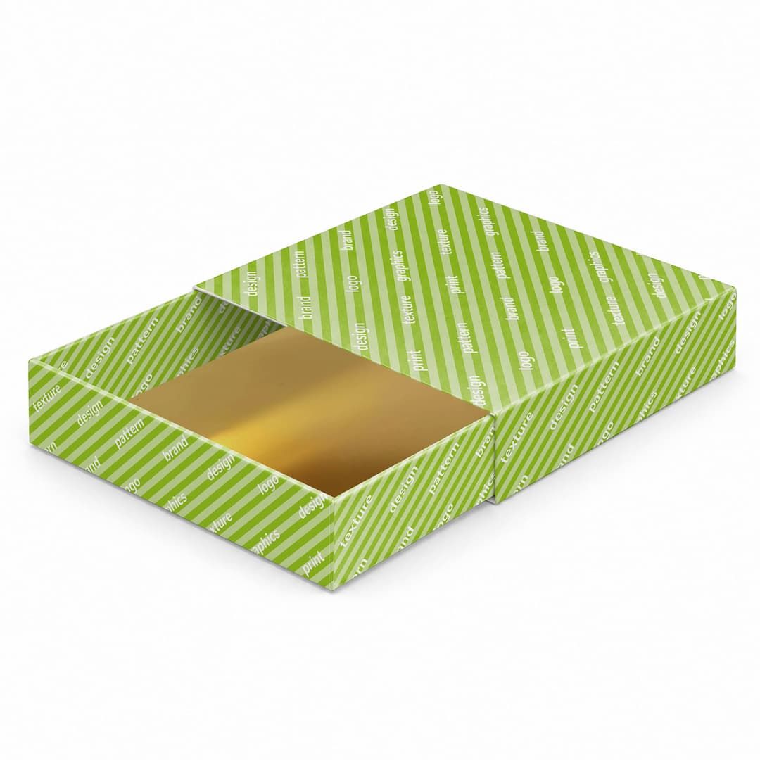 Scatole a cassetto mod. FIAM in cartoncino 13x16x4,5 cm bianco - Personalizzate